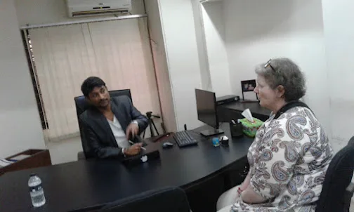 Palash K. Sen meeting the MIT representative at the Srija BD Limited office